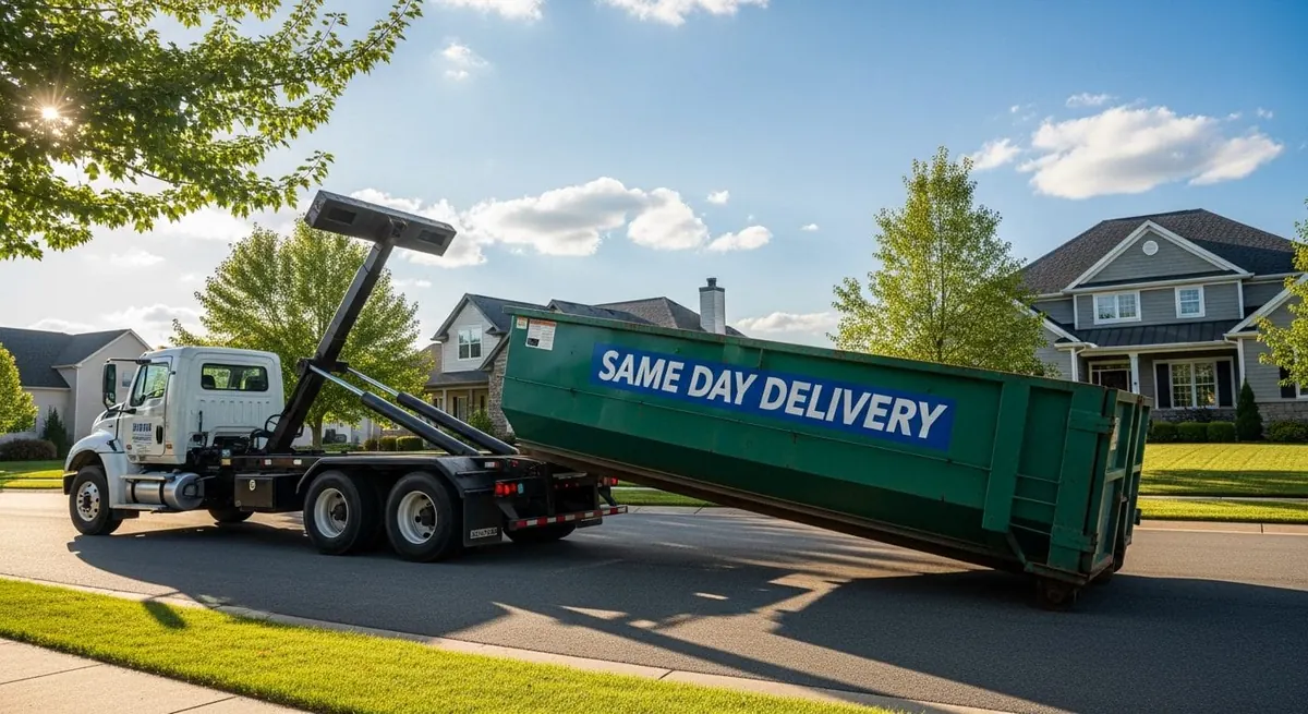 Same-Day Dumpster Rental in Springfield, MO