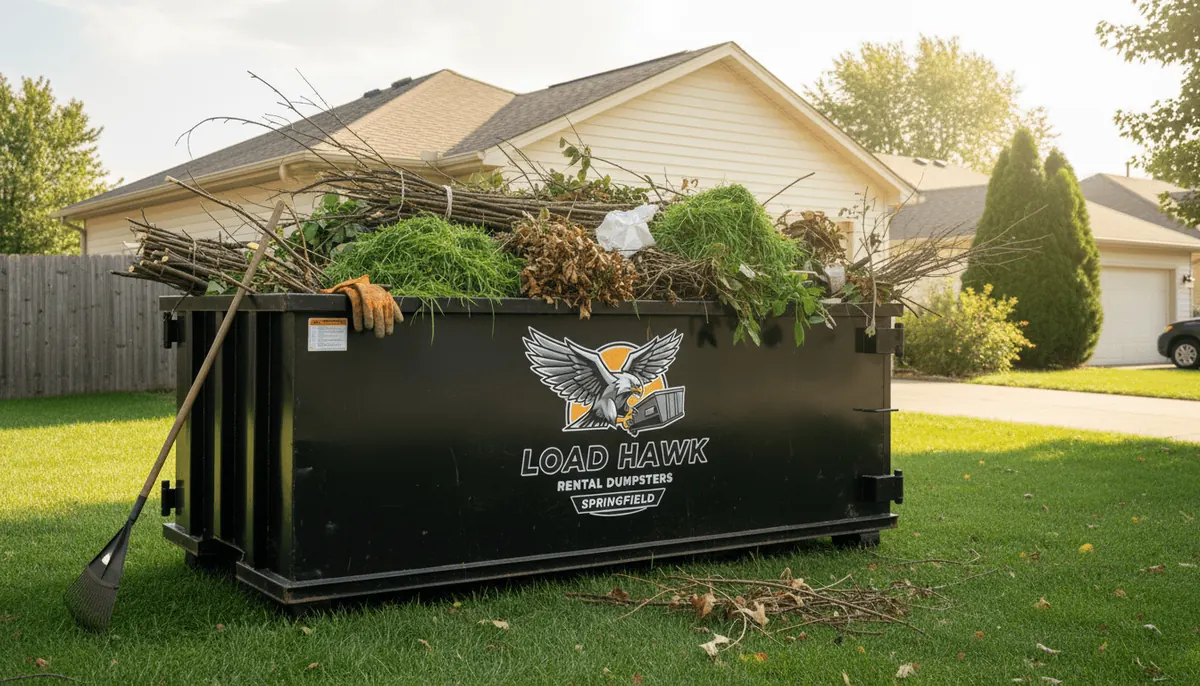 Yard Waste Dumpster Rental in Springfield, MO